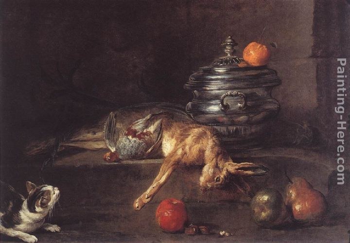 Jean Baptiste Simeon Chardin The Silver Tureen